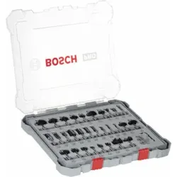 Bosch Fräser-Set, 8-mm-Schaft, 30-teilig