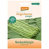 Bingenheimer Saatgut Stangenbohne Neckarkönigin demeter