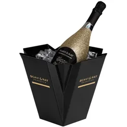 SCAVI & RAY Ice Bucket TREVISO Gold