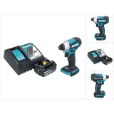 Makita DTD 157 RG1 Akku Schlagschrauber 18 V 140 Nm 1/4" Brushless + 1x Akku 6,0 Ah + Ladegerät