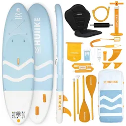 Stand Up Paddling Board Premium Zubehör, HUIIKE, Blau, große Stabilität 305 MM