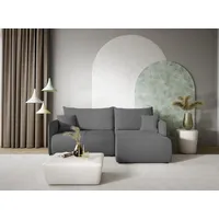 Fun Möbel Ecksofa Sofa mit Schlaffunktion CALGARY Stoff Curio