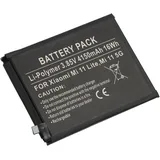 AccuCell Akku passend für Xiaomi Mi 11 Lite, Mi 11 5G, Li-Polymer, 3,84V, 4150mAh
