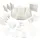 Creativ Company Explosionsbox 1 St. 7 x 7 x 7,5 cm + 12 x 12 x 12 cm Ecru/Beige