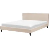 Beliani Fitou 180 x 200 cm Beige