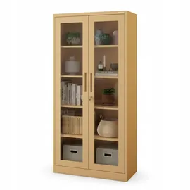 Jan Nowak Aktenschrank 185 x 90 x 40 cm Beige