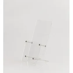 Tisch-Prospekthalter Acrylglas DIN lang + DIN A6 »Tokio«