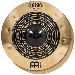 Meinl Cymbals CC14DUH - 14" Classics Custom Dual Hi-Hat - Hi-Hat-Becken