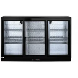 Hendi 235836 Industrieller Kühl/Gefrierschrank Kühlschrank für hinter der Bar 303 l Freistehend
