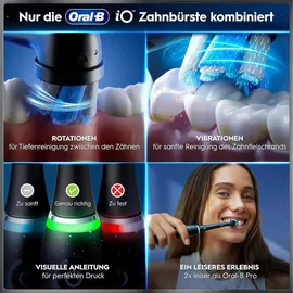 Oral-B iO Series 10 Plus Edition cosmic black + Reiseetui + Aufsteckbürsten 3 St.