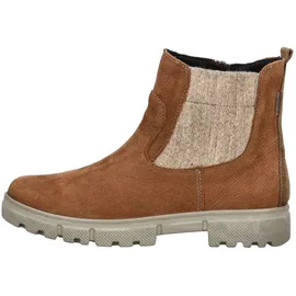 Ricosta Stiefelette Stiefelette Leder/Textil / braunmeliert 38