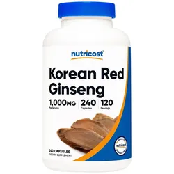 Nutricost Korean Red Ginseng (240 Kapseln)