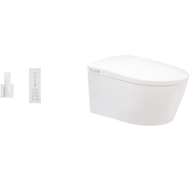 VEROSAN PRO Dusch-WC 'Divino' weiß spülrandlos, temperaturgesteuerter WC-Sitz