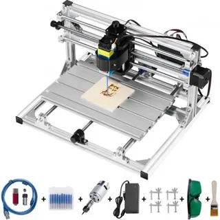 Vevor 3018 DIY Mini CNC Maschine Graviermaschine 500 mW Lasergravur Maschine 500 mW DIY CNC-Maschinen-Kit 3018 mit 500 mW Grbl Steuerung