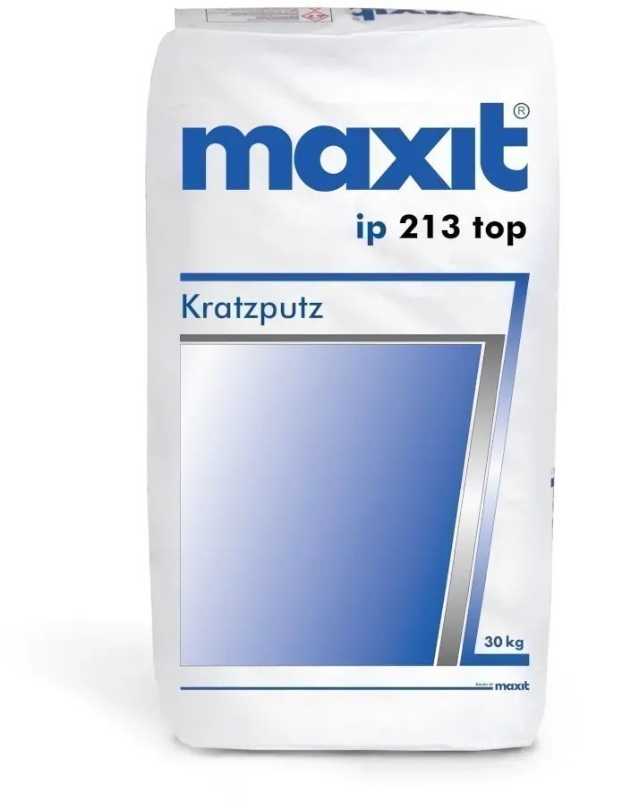 Edelkratzputz - maxit ip 213 top, weiß - 30kg - 5,0mm - min. Oberputz