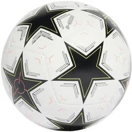 adidas UCL 24/25 League Phase Trainingsball White / Black / Platinum Metallic / Team Solar Yellow 5