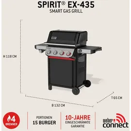 Weber Spirit EX-435 schwarz 1502312