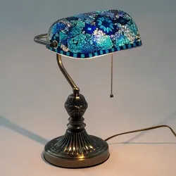 Signes Grimalt  Tischlampen Mosaiklampe  in Blau, Einheitsgrösse