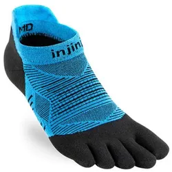 Injinji Unisex Run Lightweight No-Show blau