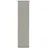 GARDINIA Flächenvorhang Basic 60x245cm Anthrazit, 60 x 245 cm (BxH), 32491