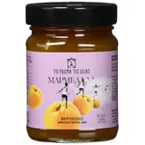 To Filema Tis Lelas Handgemachte Aprikosen Extra Marmelade, 2er Pack x 300 g (600 g) – 100% griechische Früchte, traditionell gekocht, vegan, ohne Konservierungsstoffe, Premium Feinkost