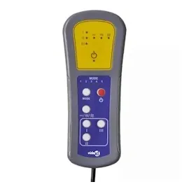 vidaXL Massagesessel Creme Samt