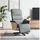 vidaXL Relaxsessel mit Fußteil Polyester 55,1 x 104 x 86,9 cm Hellgrau drehbar