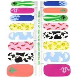 Blitsbee Nail Sticker Nagelsticker RAINBOW RODEO 