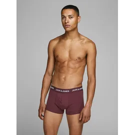 JACK & JONES "JACBLACK – Formschlüssige Boxershorts mit elastischem Bund", Damen, Gr. M, 5 Stk.