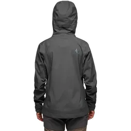Black Diamond Highline Stretch Shell Regenjacke Damen Anthracite S