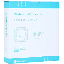 1001 Artikel Medical Biatain Silikon Lite Schaumverband 5 x 5 cm 5 St.