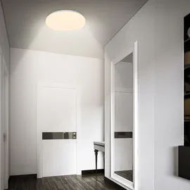 Briloner - LED Deckenlampe Bewegungsmelder IP54, LED Badlampe, Badezimmerleuchte Warmweiß