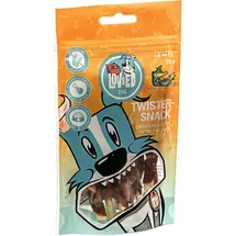 Lov&Ed Twister-Snack Ente, 70g - Kau-Leckerli für Hunde