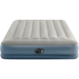 Intex 64118 Dura-Beam Standard-Luftbett Gästebett Luftmatratze 203x152x30cm – Luftbett mit 220V Pumpe