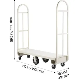 Vevor Plattformwagen 907 kg