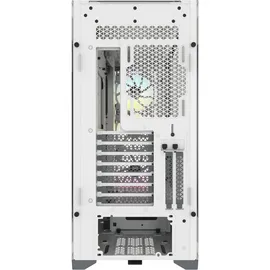 Corsair iCUE 5000X RGB TG (ATX, mATX, Mini-ITX, E-ATX), PC Gehäuse, Weiss