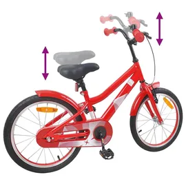 vidaXL Kinderfahrrad 18 Zoll rot
