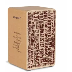 Schlagwerk CP85 - Cajon Rudiments Styles SPL Large - Cajon