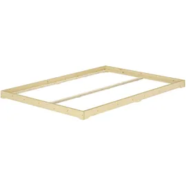 Erst-Holz Futonbett 160 x 200 cm Braun