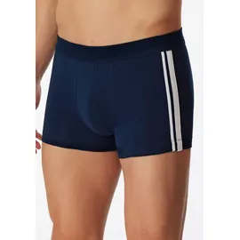 SCHIESSER 95/5 Shorts Organic Cotton streifen dunkelblau S 3er Pack