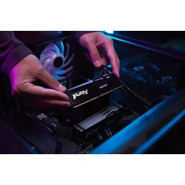 Kingston FURY Beast RGB - DDR5 - Kit - 64 GB: 2 x 32GB, 6000 MHz, DDR5-RAM, DIMM RAM, Schwarz