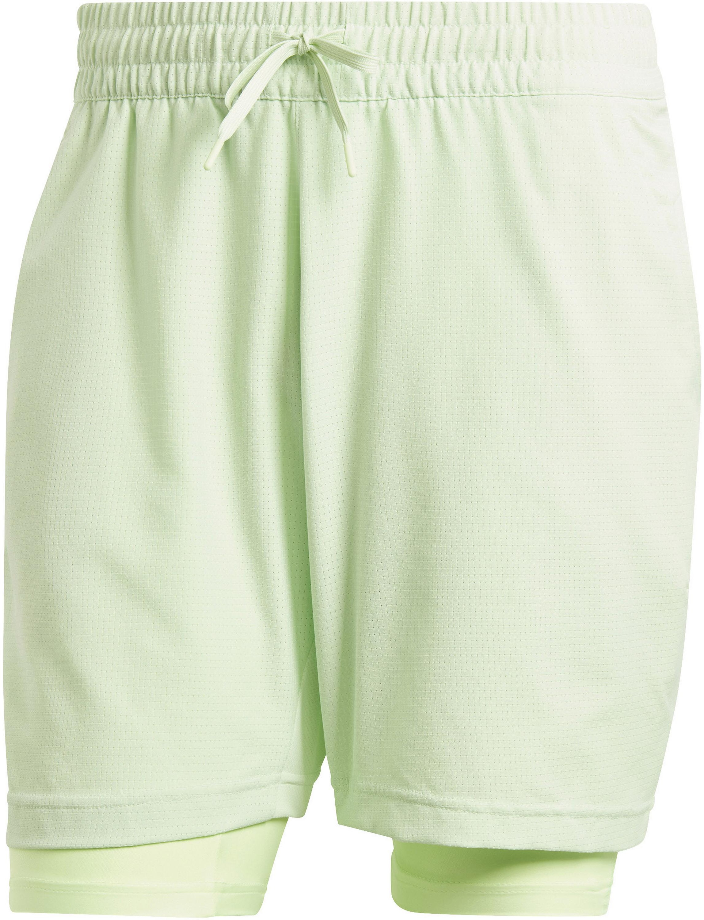 adidas Tennisshorts Herren in semi green spark-green spark, Größe M - grün