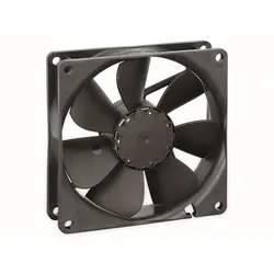 EBM-PAPST Axiallüfter, 3412NLE, 12 V/DC, 1950 U/min, 61 m3/h, 23 dB(A), 0,8 W, 92 x 92 x 25 mm