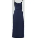 VILA Kleid Ravenna Abendkleid Marine 34