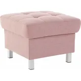 sit&more Polsterhocker Picasso Polyester 58 x 43 x 58 cm Rosa/Orange