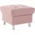 sit&more Polsterhocker Picasso Polyester 58 x 43 x 58 cm Rosa/Orange
