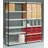 Kerkmann Aktenregal 100 x 40 x 225 cm Schwarz