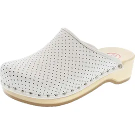 Berkemann Standard-Toeffler Pantoletten Unisex-Erwachsene, Weiß (weiß 100), 40 EU (6.5 UK)