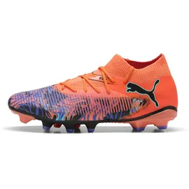 Puma Future 8 Match Creativity FG/AG Fußballschuhe 01 orange poppy/black/dark amethyst/electric peppermint 42.5