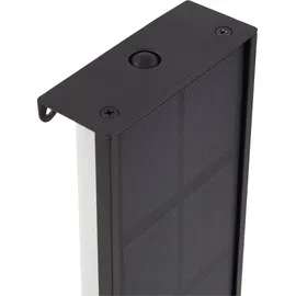 LINDBY Laarni, dimmbar, (spritzwassergeschützt in Schwarz aus Aluminium 1-flammig